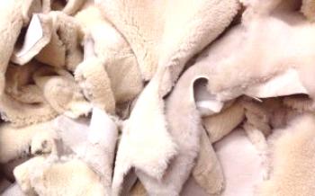 Как правилно да се измие и почисти овча кожа в домашни условия