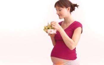 Môžem jesť hrozno počas tehotenstva?